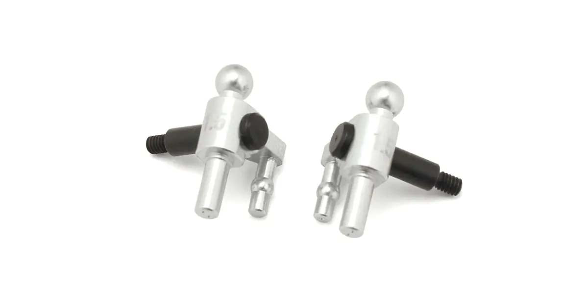 KYOSHO K.MZW710-15 - Kyosho Mini-Z MR04 Steering Block Camber 1.5 - Alu