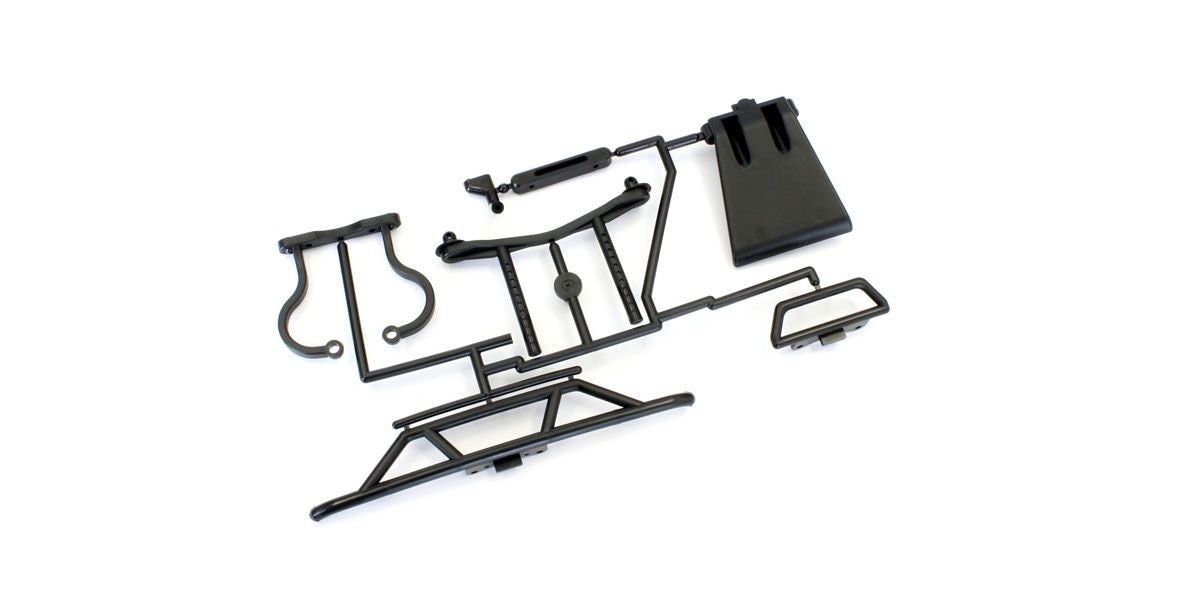 KYOSHO K.NTW005 - Bumper - Body Mount Set Nitro Tracker-DMT TR142B