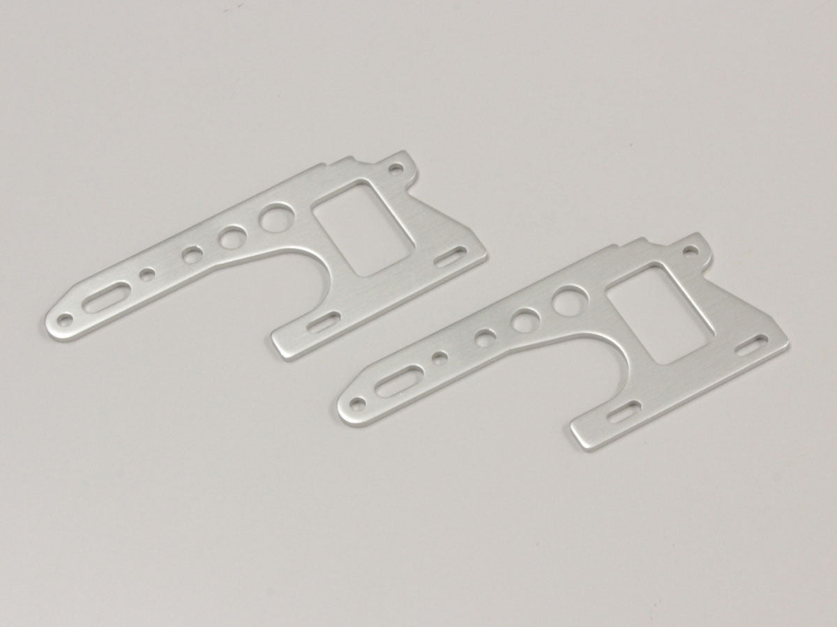 KYOSHO K.OT214S - Front side plate set Kyosho Optima 2 pcs Silver