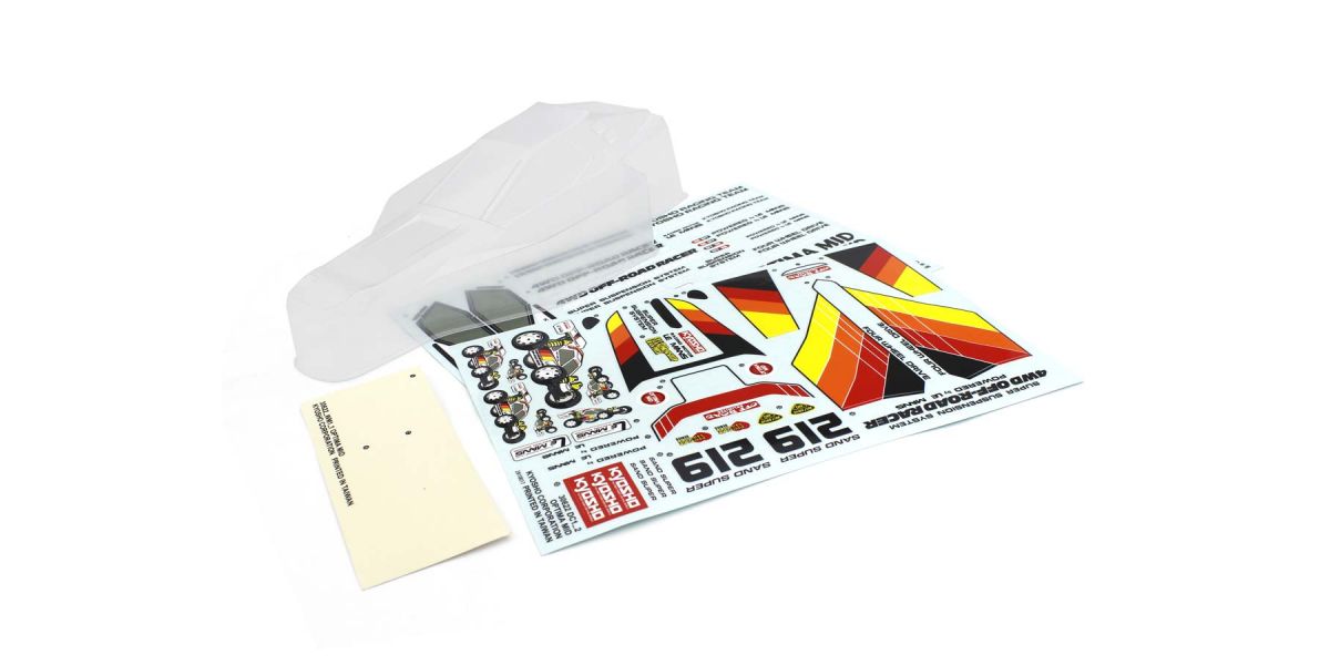 KYOSHO K.OTB250 - Body shell Kyosho Optima Mid