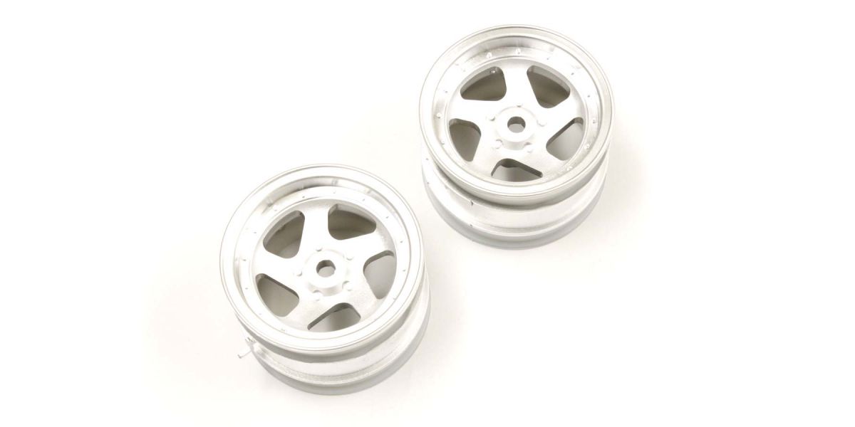 KYOSHO K.OTH244SCB - Wheel 5 Spokes 1.7 inches Satin Chromed 2 pcs Kyosho Optima
