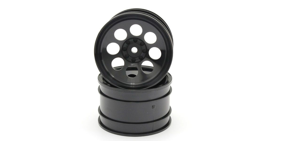 KYOSHO K.OTH245BK - Wheel 8 holes Black 2.0 inches 2 pcs Kyosho Optima