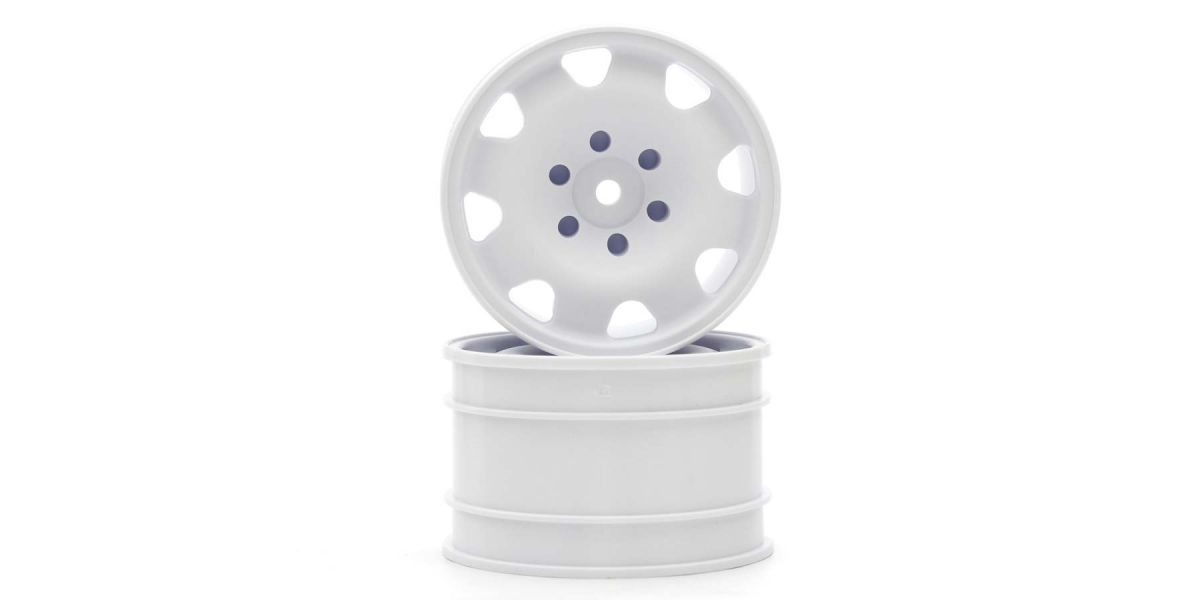 KYOSHO K.OTH246W - Wheel 8 Spokes White 2.0 inches 2 pcs Kyosho Optima Mid
