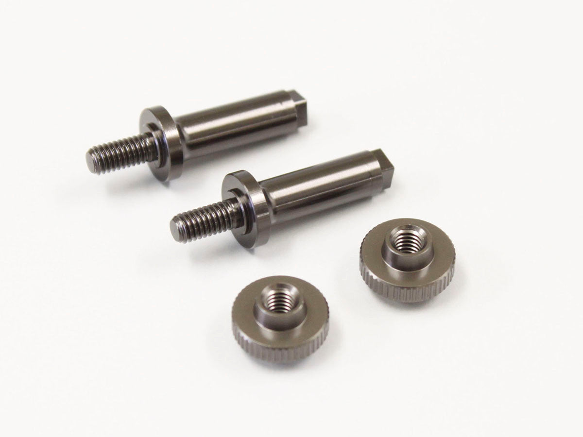 KYOSHO K.UMW728 - ALUMINIUM BATTERY POST SET RB6-RB7  GUN METAL