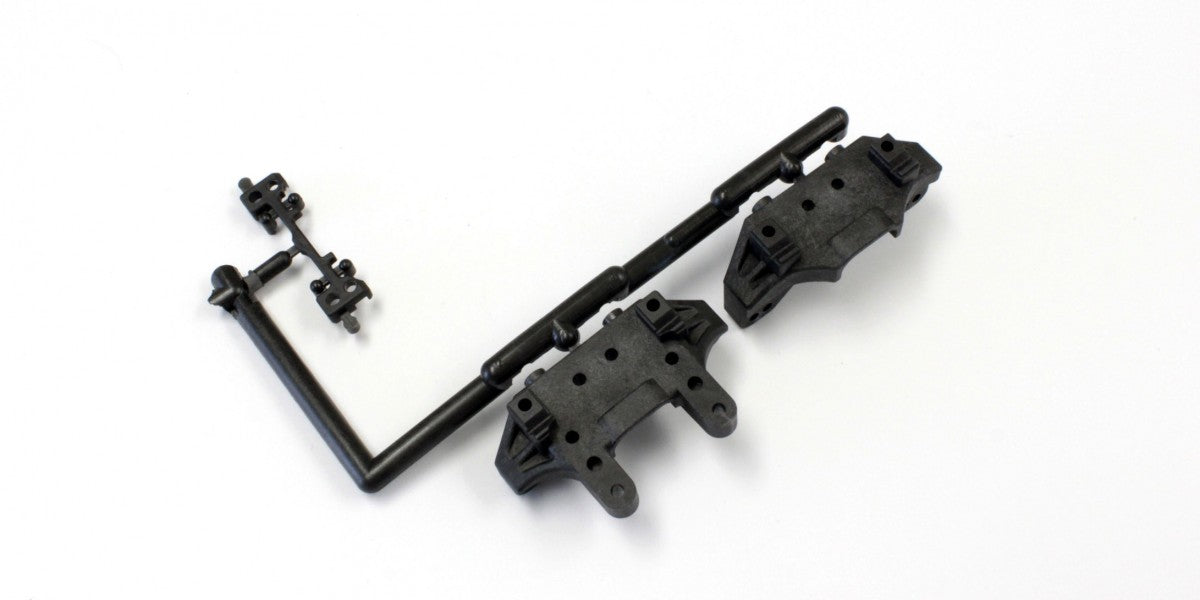 KYOSHO K.UMW736 - REAR BULK HEAD RB6.6-RB7 MID CARBON COMPOSITE