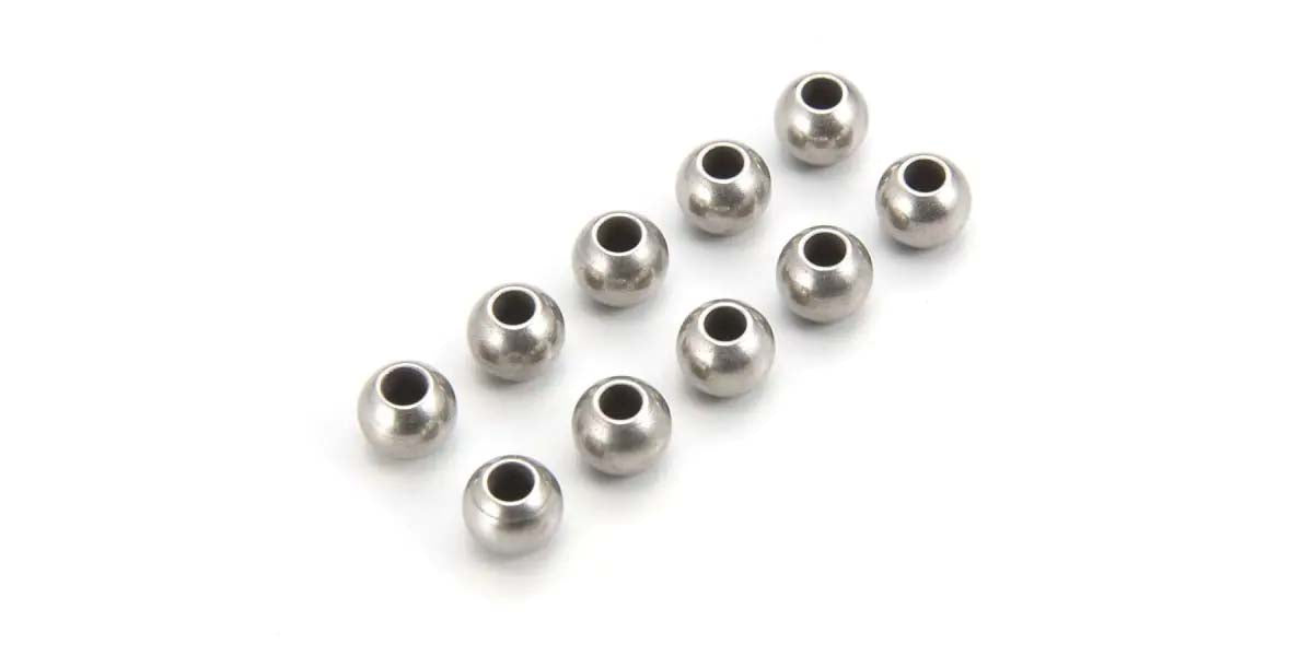 KYOSHO K.W0202B - Kyosho M3 6.8mm Diameter Hard Steel Ball 10 pcs