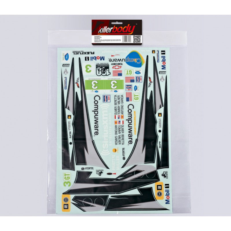 Corvette GT2, Decal Set