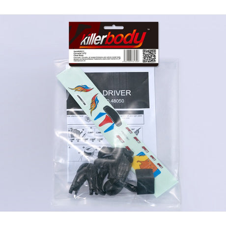 Driver Doll, white + Decal Set