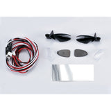 Rear view mirror set "Touringcar" incl. LED