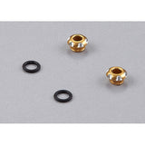 DISC.. LED Holder CNC Alloy for 3mm Light, Golden