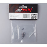 DISC.. LED Holder CNC Alloy for 5mm Light, Grey