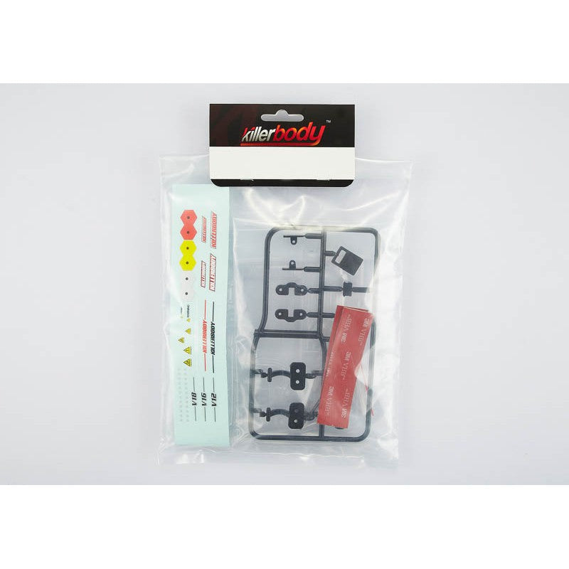 DISC.. Touring Car Motor Type-A, lexan, clear