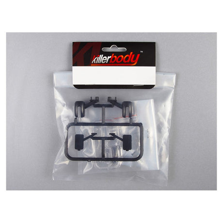 DISC.. Rear view mirror set "Type-F" incl. LED's