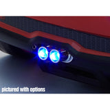 Chrome exhaust set "Double Type" w/o LED