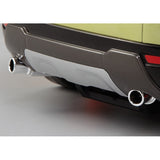Chrome exhaust set "Type-C" w/o LED