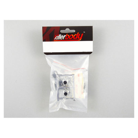 Chrome exhaust set "Type-C" w/o LED
