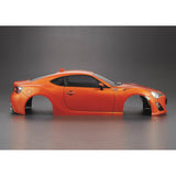 Toyota 86 195mm, orange finished, RTU all-in