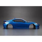 Subaru BRZ 195mm, metallic blue finished, RTU all-in