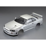 Nissan Skyline R34 195mm Clear Body, Kit all-in