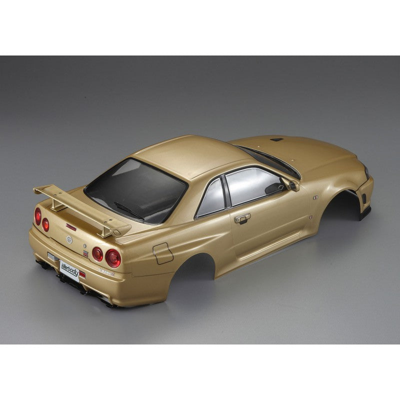 Nissan Skyline R34 195mm, champaign-gold finished, RTU all-in