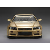 Nissan Skyline R34 195mm, champaign-gold finished, RTU all-in