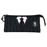 Nevermore uniform triple pencil case - Wednesday