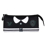 Wednesday uniform triple pencil case - Wednesday