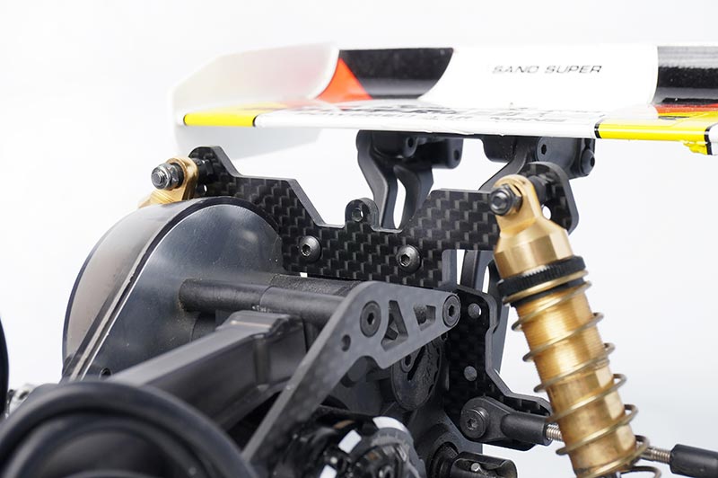 KOSWORK KOS04326 - Koswork Carbon 3mm Rear Shock Tower for Optima Mid
