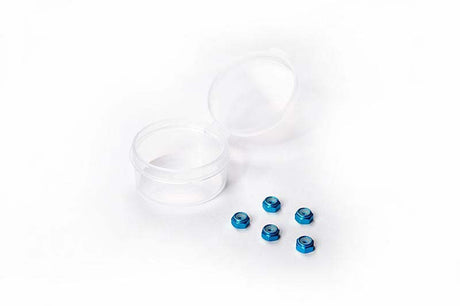 KOSWORK KOS04371-1 - Nylon Lock Nuts M2 Blue Koswork 5 Mini-Z Series