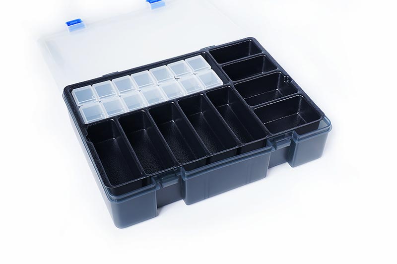 KOSWORK KOS32111-3 - Koswork Buggy Shock Parts Box 245x175x56mm w/KOS32108
