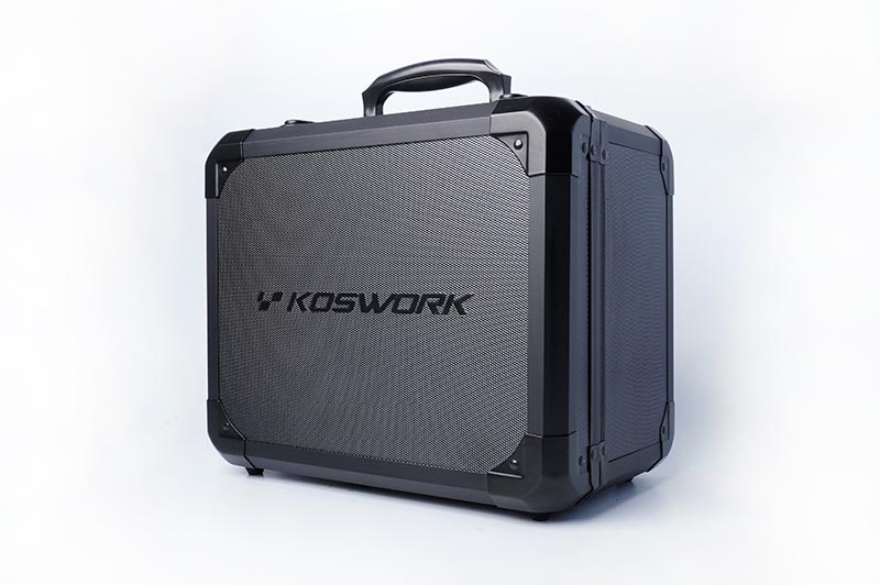 KOSWORK KOS32302-M17 - Koswork V2 Mini Black Aluminium Case for Sanwa M17