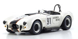KYOSHO DIE CAST KS08047EW - Kyosho 1:18 Shelby Cobra 427 S/C Essex Wire Bridgehampton 1965 Nr.91