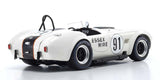 KYOSHO DIE CAST KS08047EW - Kyosho 1:18 Shelby Cobra 427 S/C Essex Wire Bridgehampton 1965 Nr.91