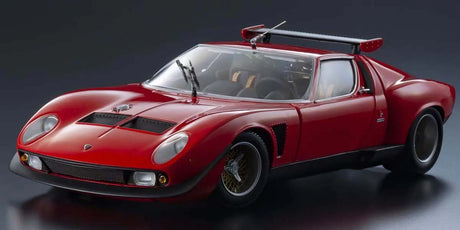 KYOSHO DIE CAST KS08319RBK - Kyosho 1:18 Lamborghini Miura SV 1970 Red-Black