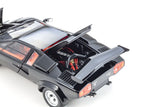 KYOSHO DIE CAST KS08320BK - Kyosho 1:18 Lamborghini Countach LP5000 Quattrovalvove Black