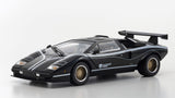 KYOSHO DIE CAST KS08320C - Kyosho 1:18 Lamborghini Countach LP500R Black-White