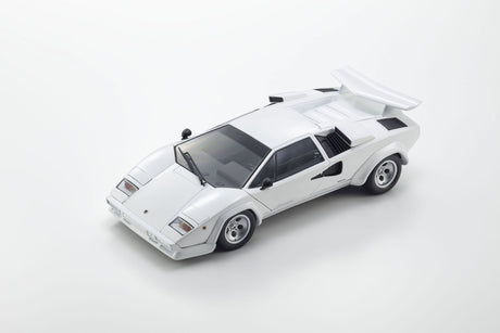 KYOSHO DIE CAST KS08320WFL - Kyosho 1:18 Lamborghini Countach LP400 S White