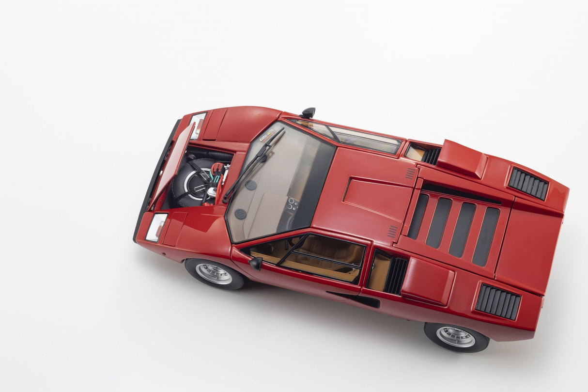 KYOSHO DIE CAST KS08321RT - Kyosho 1:18 Lamborghini Countach LP400 1974 Red