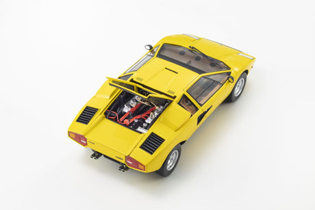 KYOSHO DIE CAST KS08321YT - Kyosho 1:18 Lamborghini Countach LP400 1974 Yellow