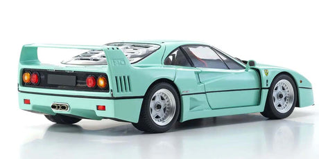 KYOSHO DIE CAST KS08416MG - Kyosho 1:18 Ferrari F40 Mint Green 1987 Die-Cast Collection