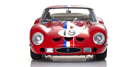 KYOSHO DIE CAST KS08438A - Kyosho 1:18 Ferrari 250 GTO Winner GT LM 1962 Nr.19 Noblet/Guichet