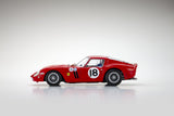 KYOSHO DIE CAST KS08438F - Kyosho 1:18 Ferrari 250 GTO Daytona 3H 1st OA 1963 Nr.18