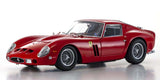 KYOSHO DIE CAST KS08438R - Kyosho 1:18 Ferrari 250 GTO Red 1962 Die-Cast Collection