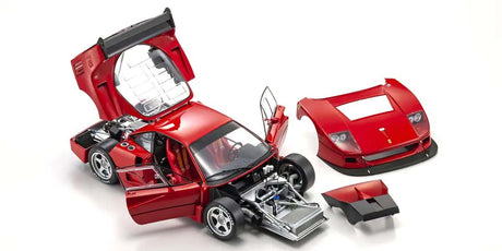 KYOSHO DIE CAST KS08602CR - Kyosho 1:12 Ferrari F40 Competizione 1989 Red
