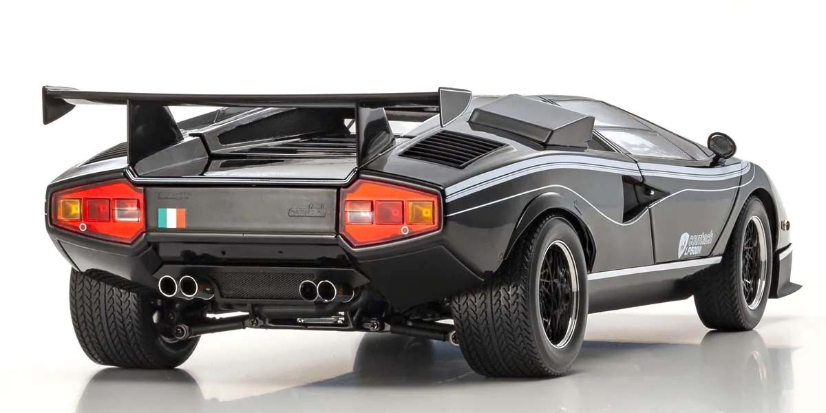 KYOSHO DIE CAST KS08617BK - Kyosho 1:12 Lamborghini Countach LP500R 1982 Black