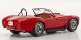 KYOSHO DIE CAST KS08633R - Kyosho 1:12 Shelby Cobra 427 S/C Spider 1962 Red