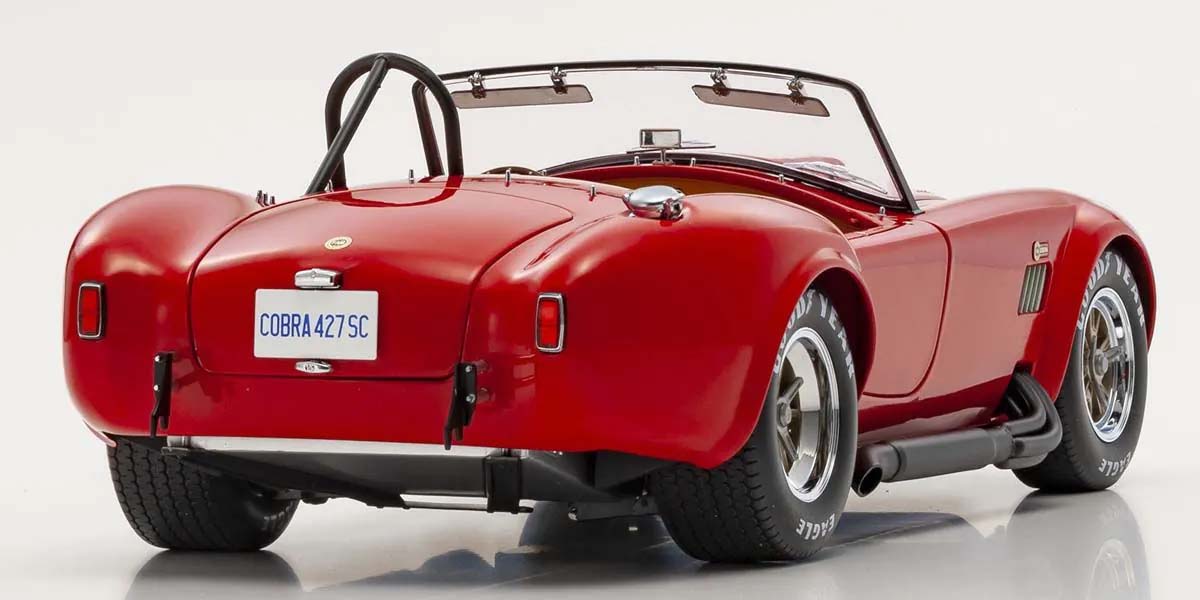 KYOSHO DIE CAST KS08633R - Kyosho 1:12 Shelby Cobra 427 S/C Spider 1962 Red
