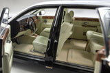 KYOSHO DIE CAST KS08841BKS - Kyosho 1:18 Rolls-Royce Phantom EWB 2012 Black Silver