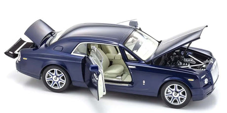 KYOSHO DIE CAST KS08862BLM - Kyosho 1:18 Rolls-Royce Phantom Coup 2008 Blue Metallic