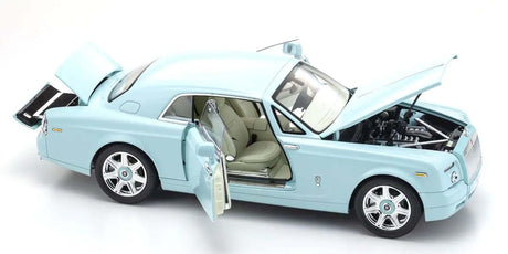 KYOSHO DIE CAST KS08862TBL - Kyosho 1:18 Rolls-Royce Phantom Coup 2008 Turquoise